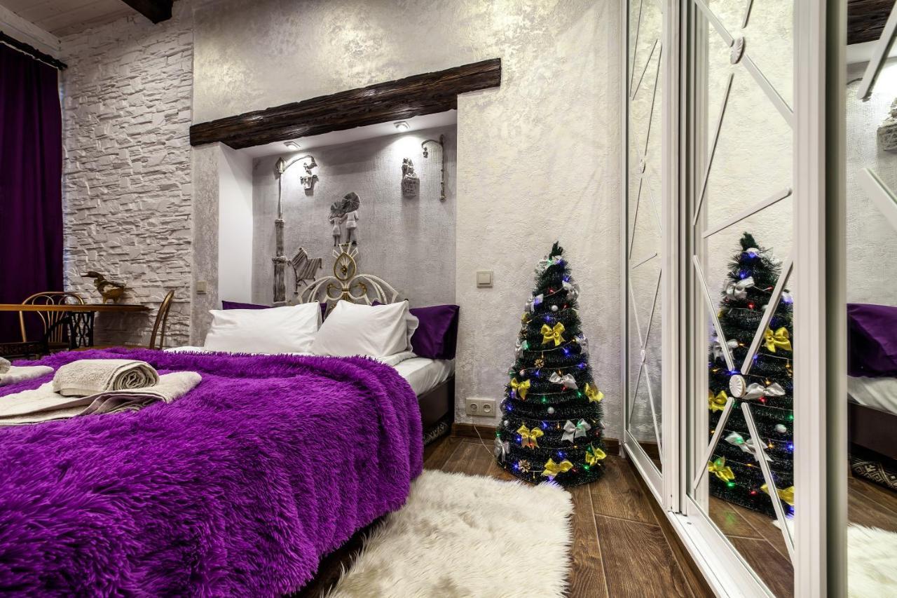 Центр Loft Apartments Однокімнатна Квартира Кондиционер Lviv Buitenkant foto